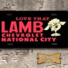 Love That Lamb Chevrolet National City Booster License Plate Insert