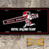 Royal Pontiac Racing Team Booster Aluminum License Plate Insert Black