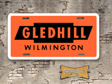 Fred Gledhill Chevrolet Booster License Plate Insert Wilmington