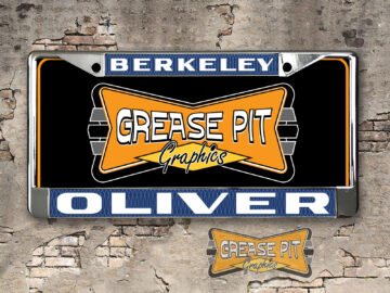 Oliver Imported Cars Volkswagen VW Berkeley License Plate Frame