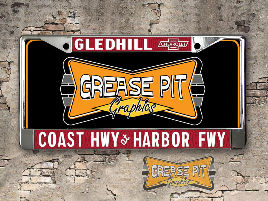 Fred Gledhill Chevrolet License Plate Frame Wilmington
