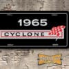 Mercury Cyclone License Plate