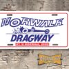 Norwalk Dragway License Plate