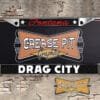 Fontana Drag City License Plate Frame