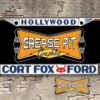 Cort Fox Ford Hollywood License Plate Frame