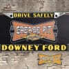 Downey Ford Dealership License Plate Frame