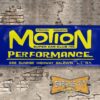 Baldwin Motion Performance Super Car Club Garage Shop Banner Blue