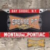 Reproduction Montauk Pontiac License Plate Frame Bay Shore