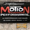 Baldwin Motion Performance Super Car Club Garage Shop Banner