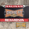 Reproduction Richardson Chevrolet License Plate Frame Salinas