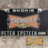 Reproduction Seltzer Pontiac License Plate Frame Chicago